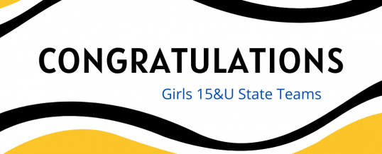 State 15&U Girls teams announced