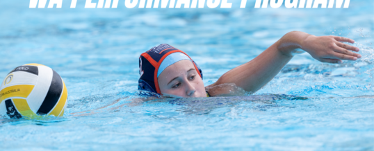 Water Polo WA launches new Performance Program